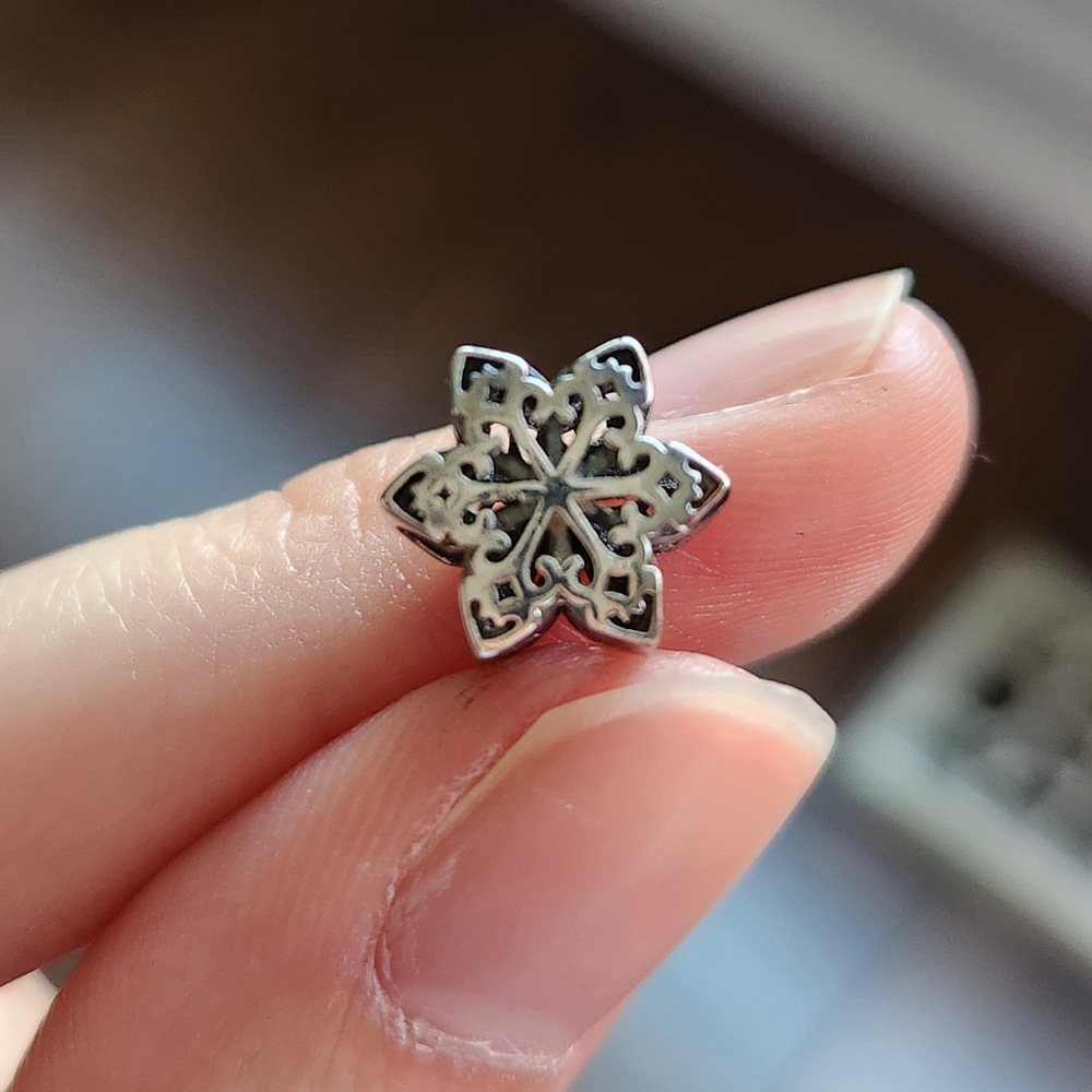 Pandora Snowflake Charm